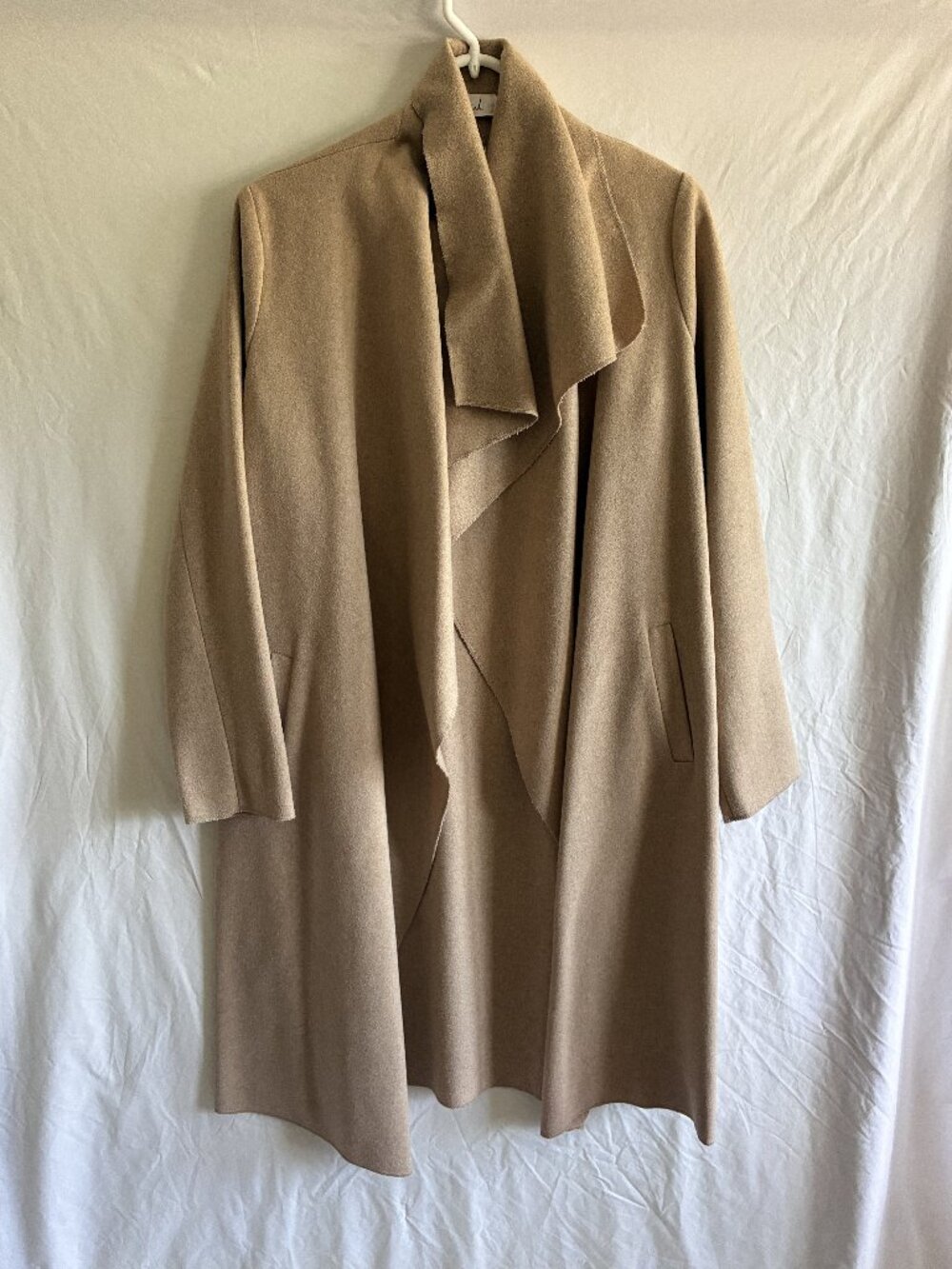 Beige Wrap Top/Jacket